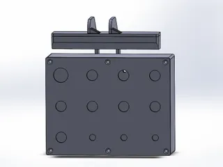 Modular Open Sim Racing Button Box by Mirko, Download free STL model