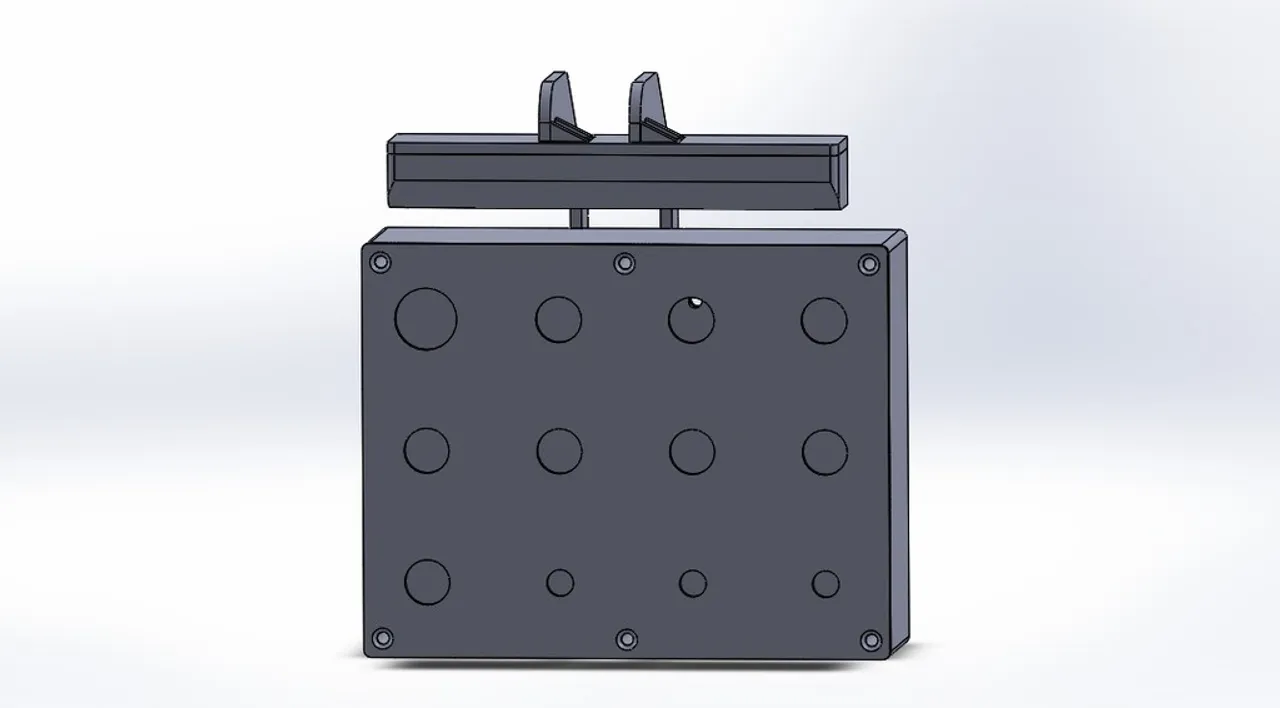 Modular Open Sim Racing Button Box by Mirko, Download free STL model