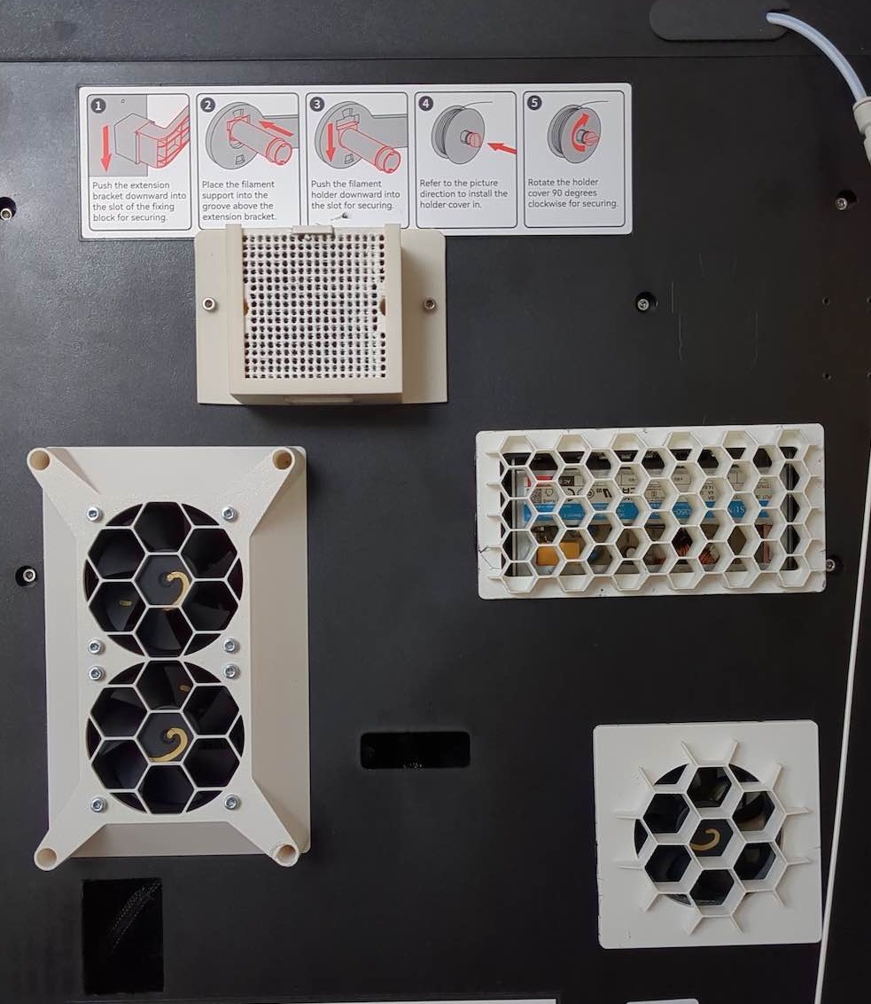 Qidi Q1 pro backpanel ventilation V2 par rio | Téléchargez gratuitement ...