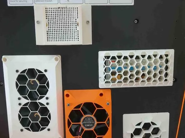 Qidi Q1 pro backpanel ventilation V2