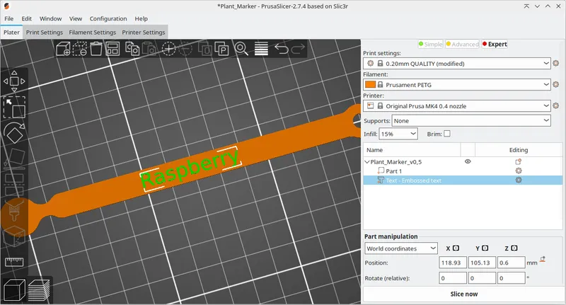 Plant Marking Ring par buchnema | Téléchargez gratuitement un modèle ...