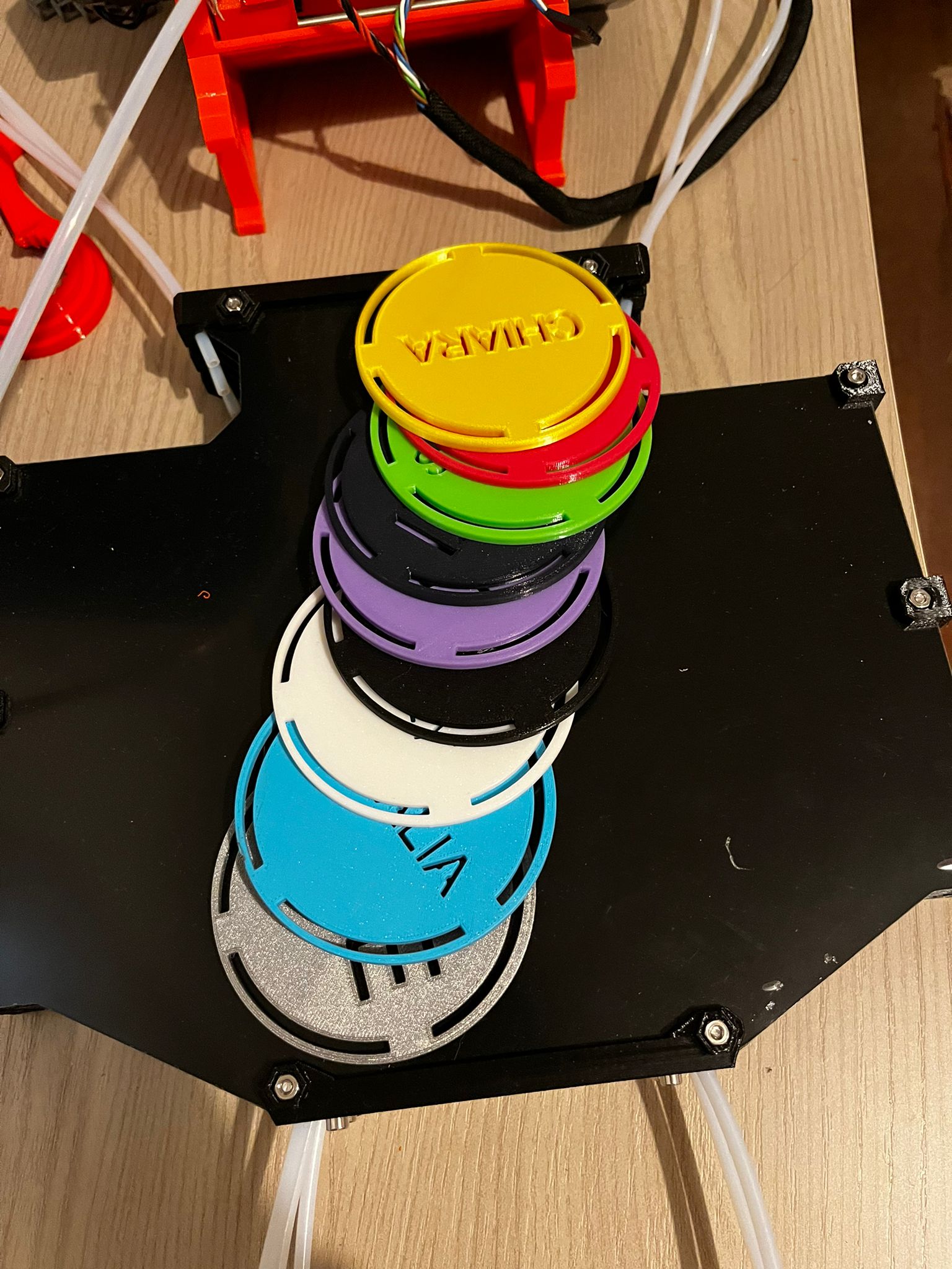 Coaster with and without name