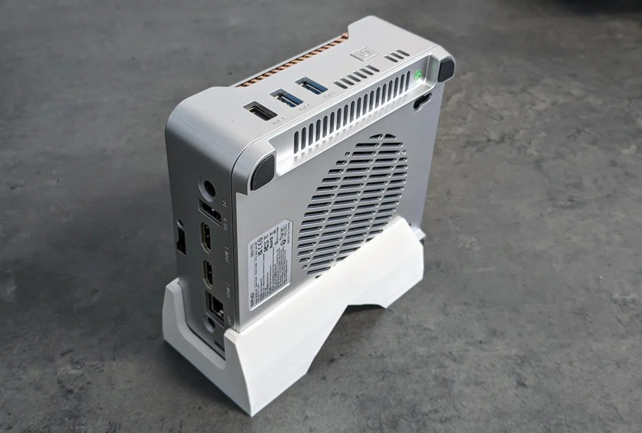 NiPoGi GK3Plus Mini-PC Stand by FlyingT | Download free STL NiPoGi GK3Plus Mini-PC Stand by FlyingT | Download free STL