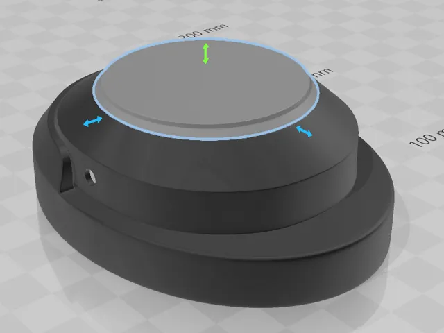 3D Printable Headphones Cap