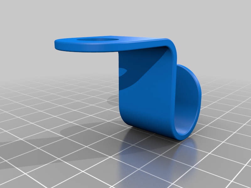 Miniatura 6 do modelo 3D Closet Hook Extension