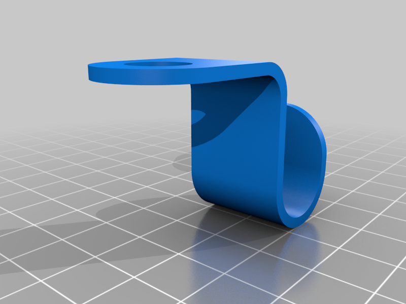 Miniatura 9 do modelo 3D Closet Hook Extension