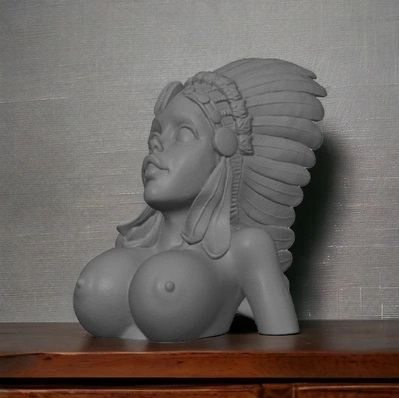 Indian girl bust