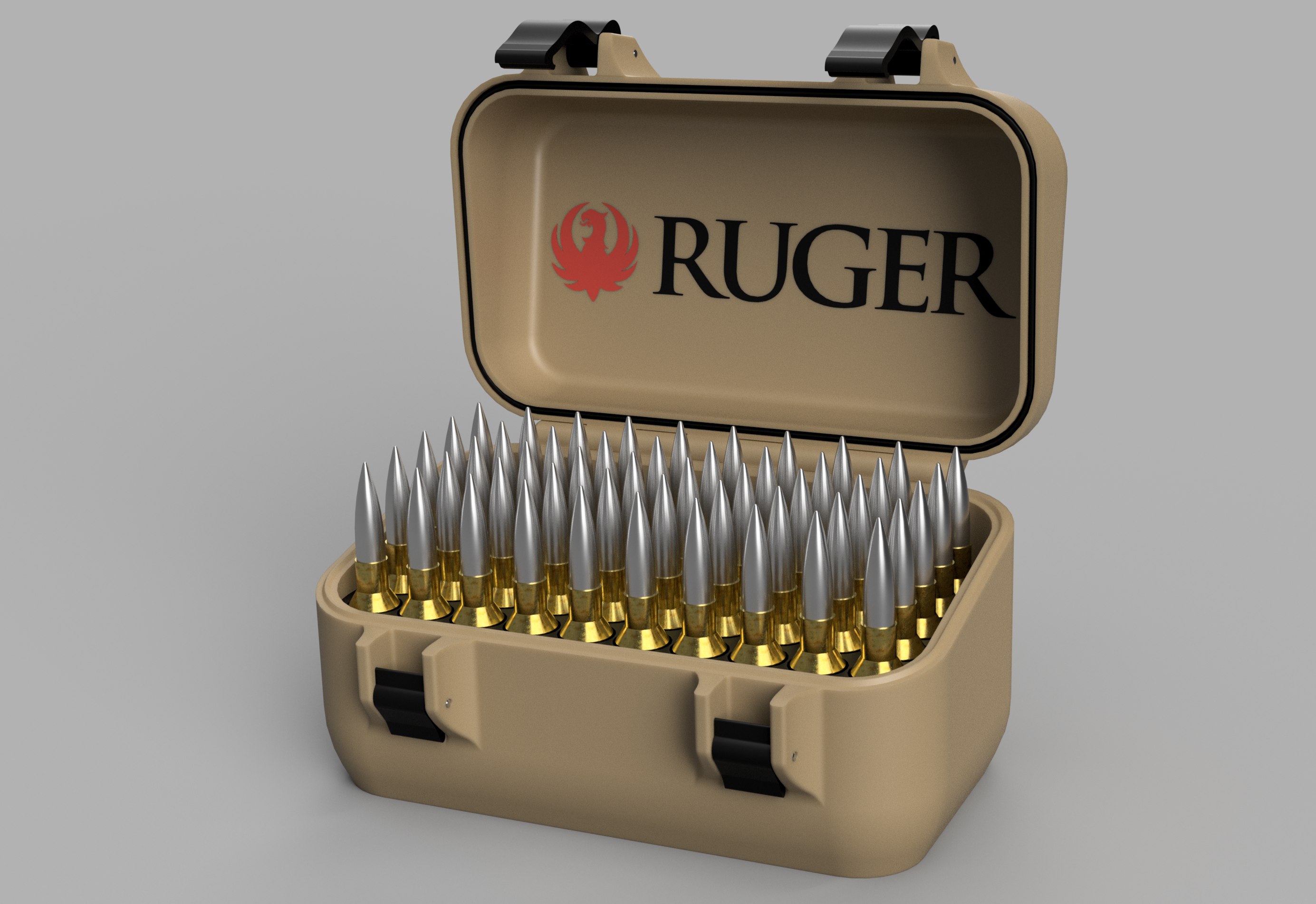 6.5 Creedmoor Ruger ammo box 50pcs