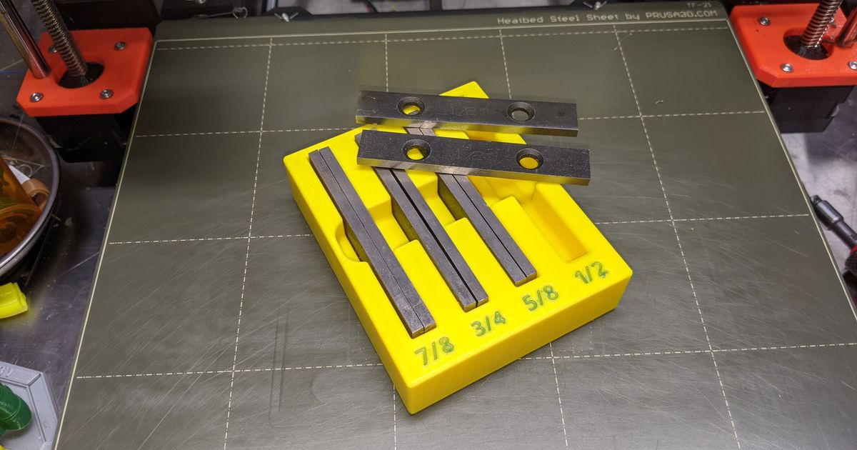 Holder for Small Machining Parallels by kaje Download free STL model