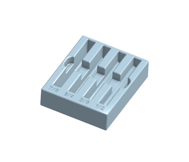 Holder for Small Machining Parallels by kaje Download free STL model