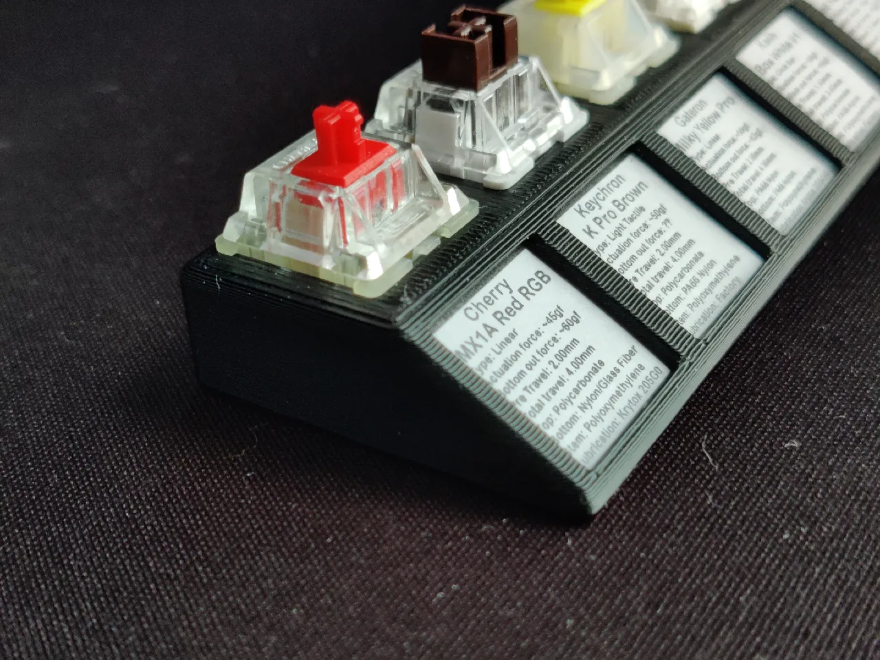MX Mechanical Switch Showcase by jq910 | Download free STL model ...