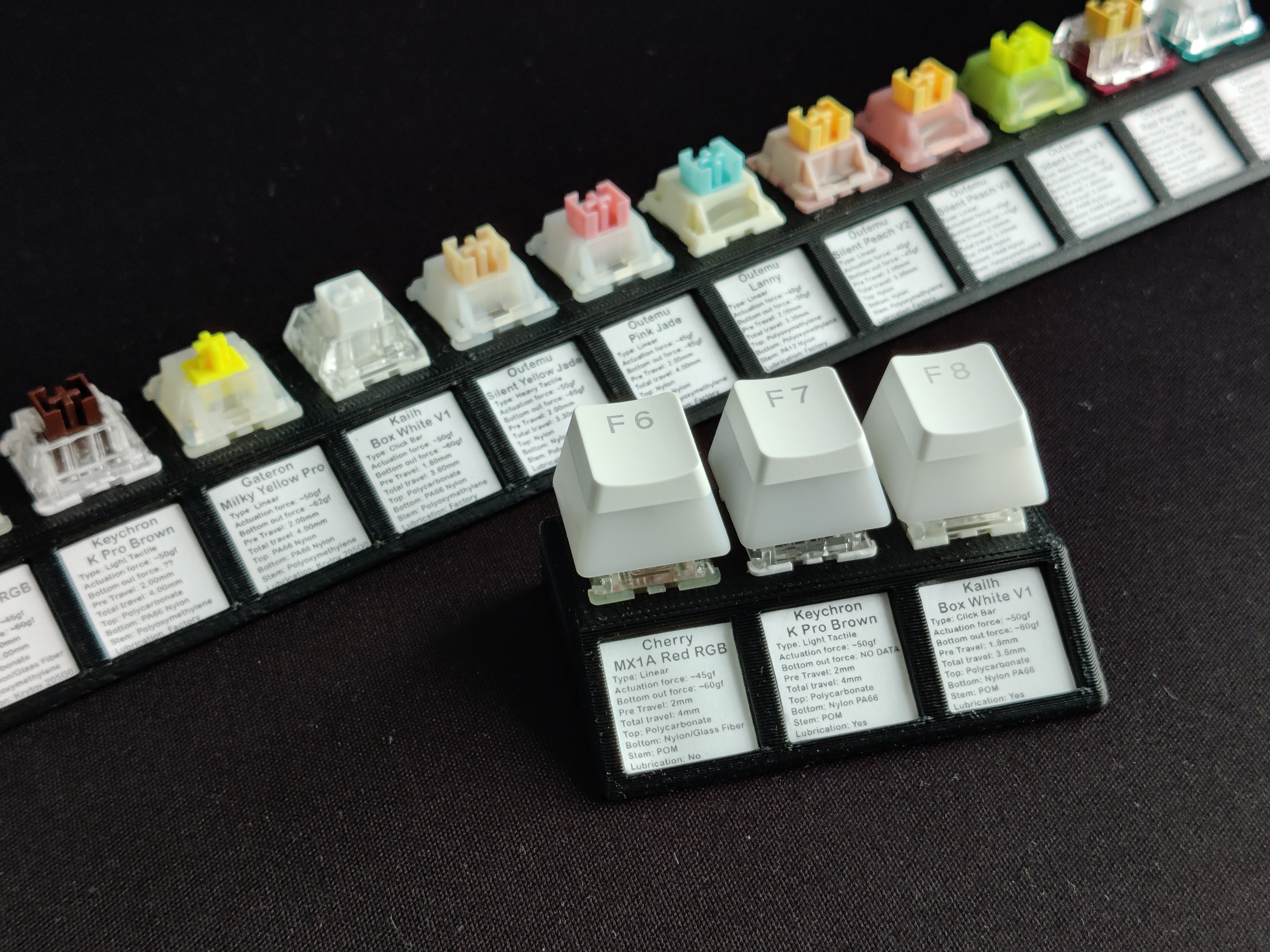 MX Mechanical Switch Showcase