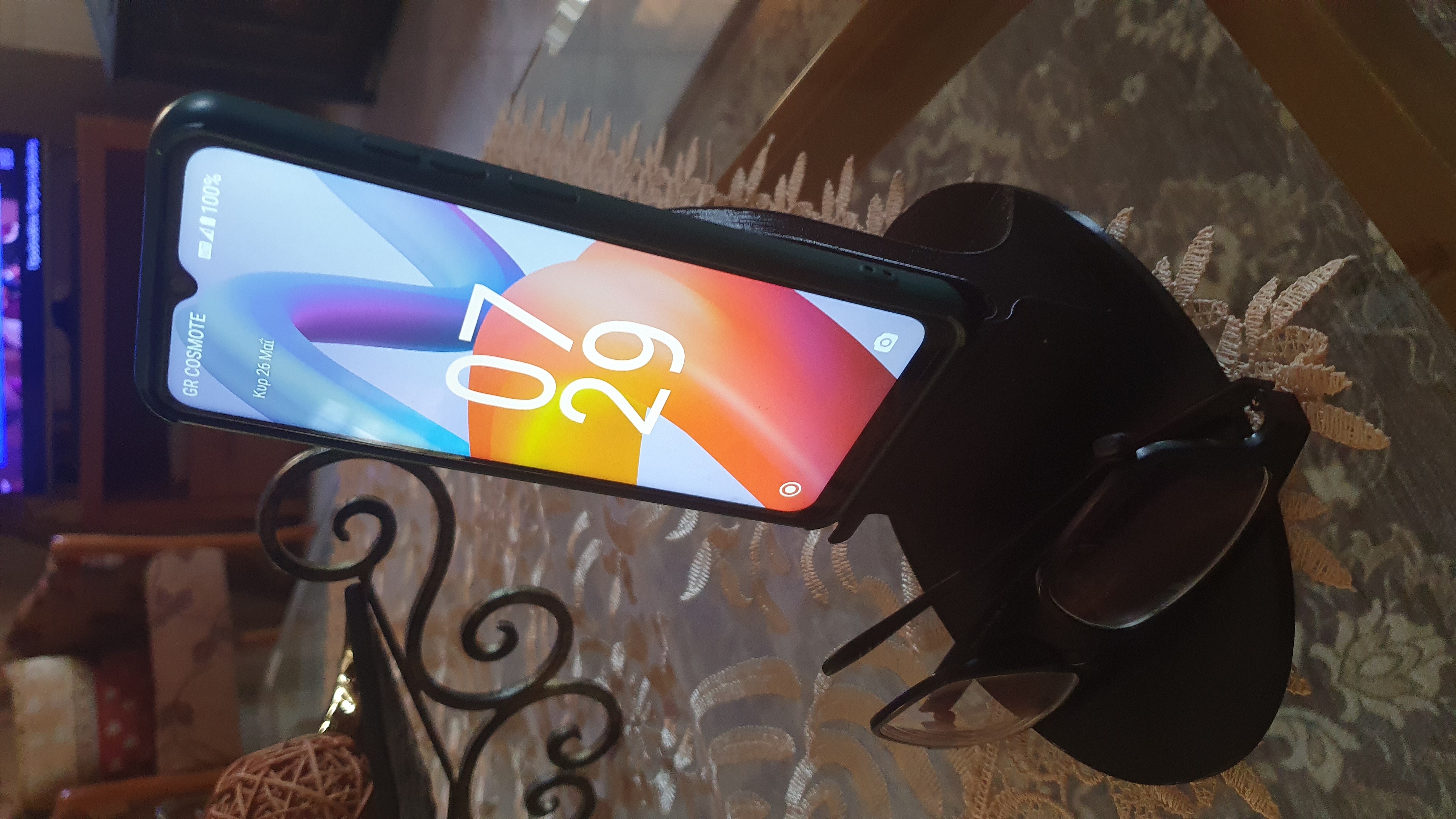 Phone & glasses holder