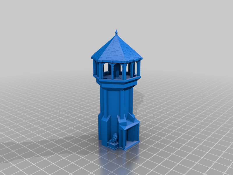 Age of Empires II West European Keep by Mod74 Download free STL model