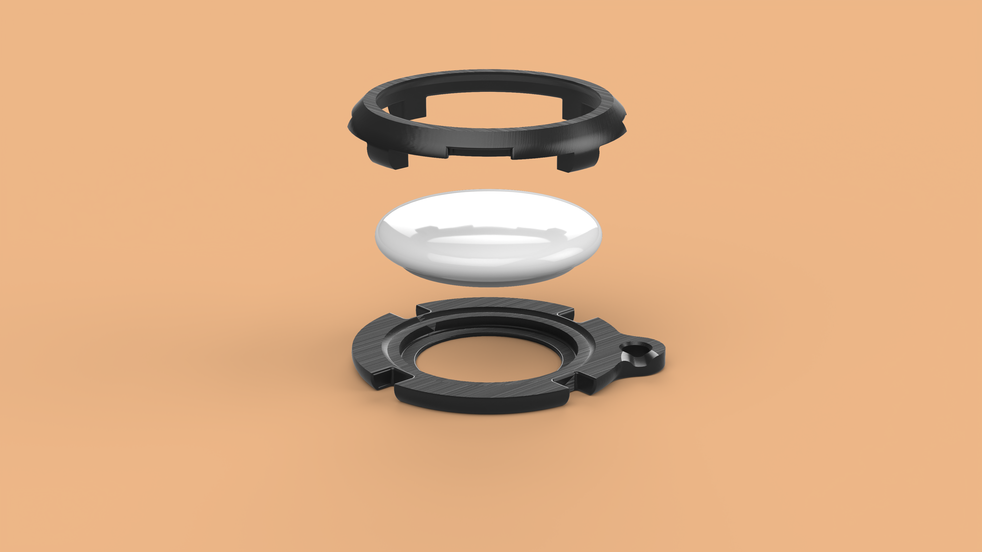 AirTag Case for Keychain Ring