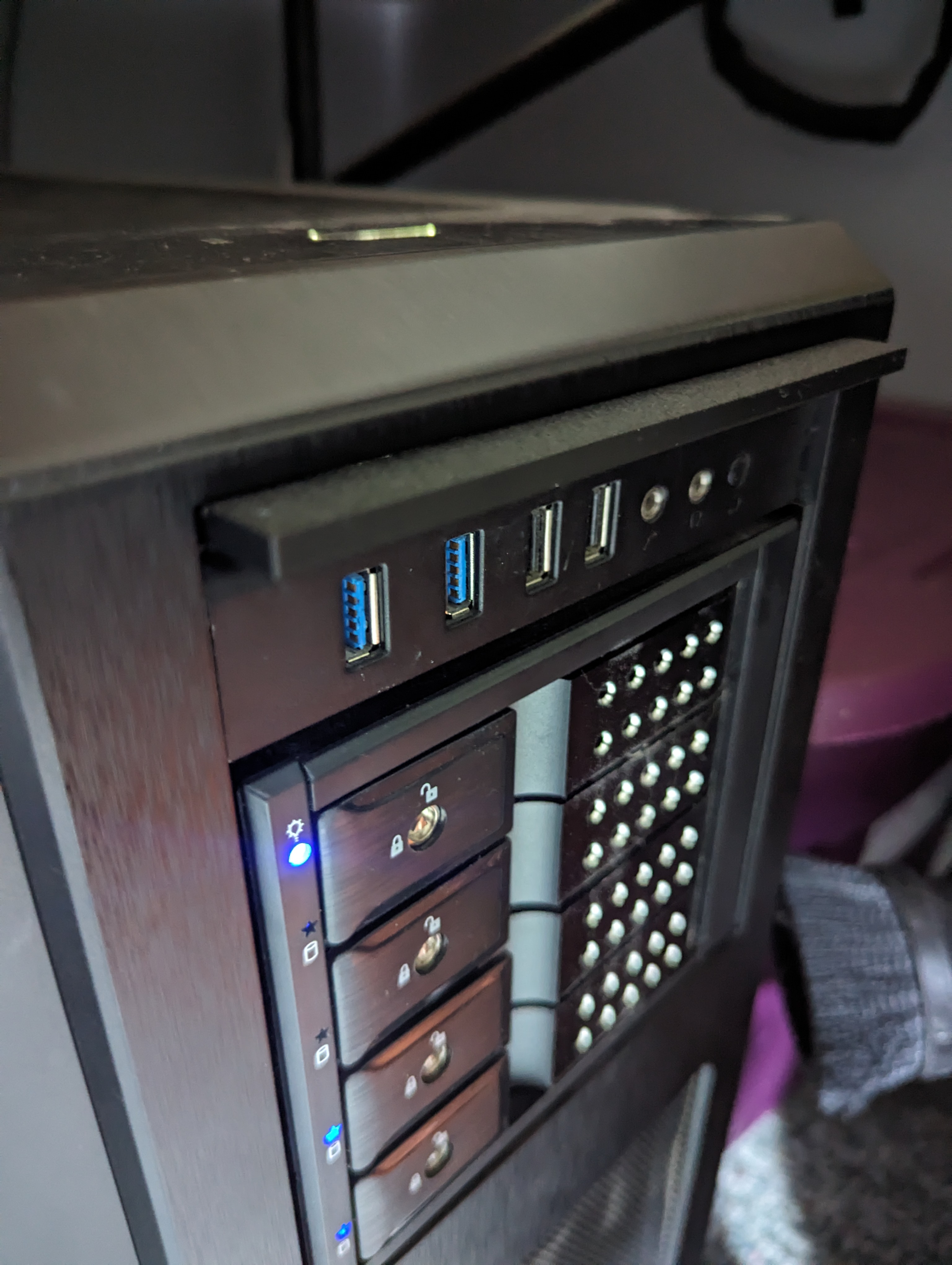 Enthoo Pro USB-Reset-Audio Front Panel Flap/Cover