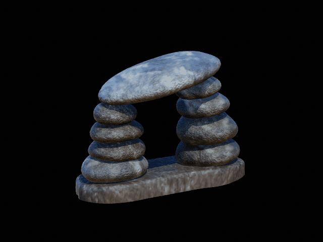 Aquarium / terrarium decoration stone 1