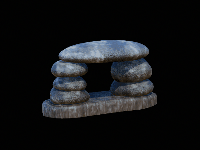 Aquarium / terrarium decoration stone 2