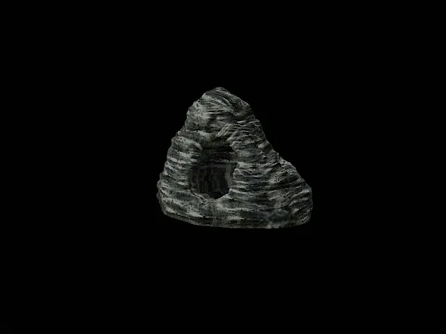 Aquarium / terrarium decoration mountain 1