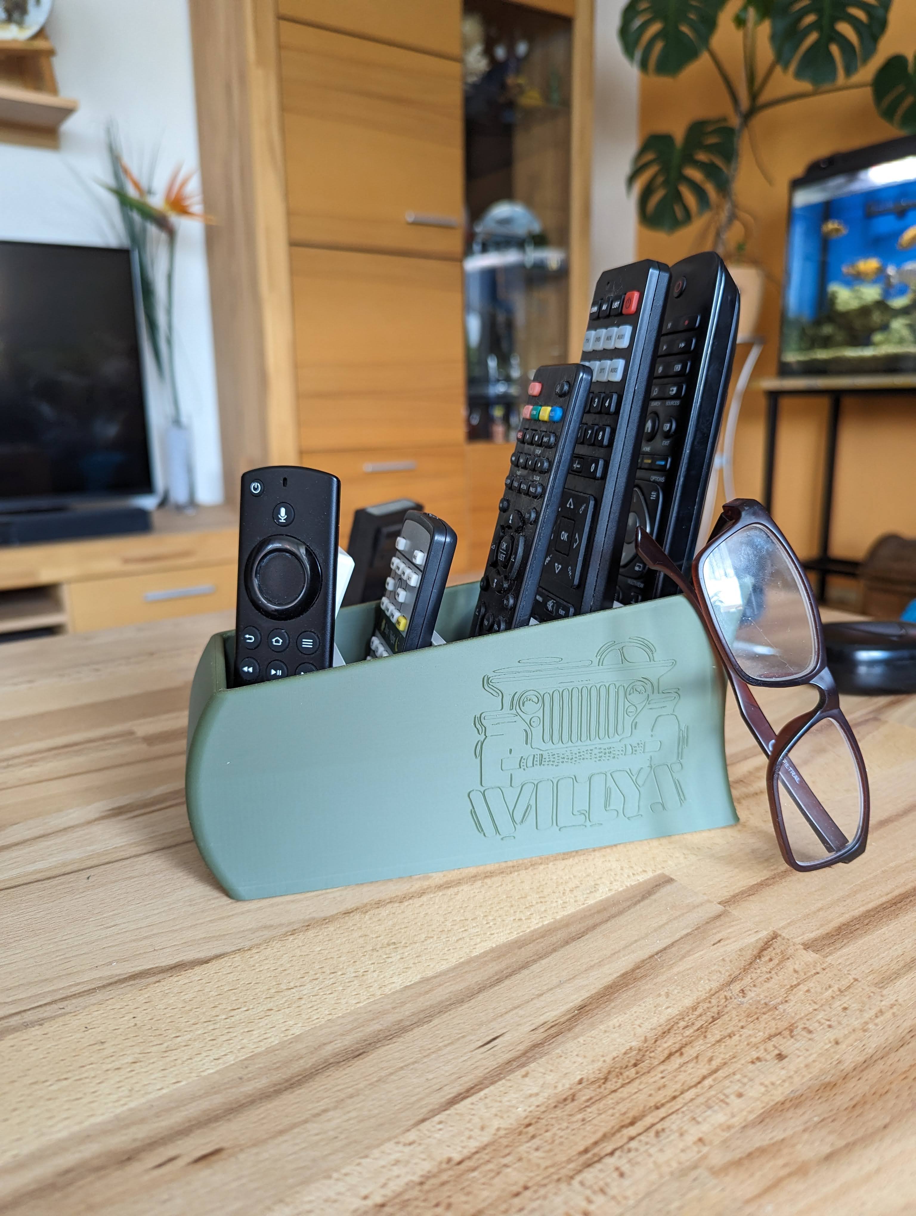 Miniatura 2 do modelo 3D Remote Organizer Stand