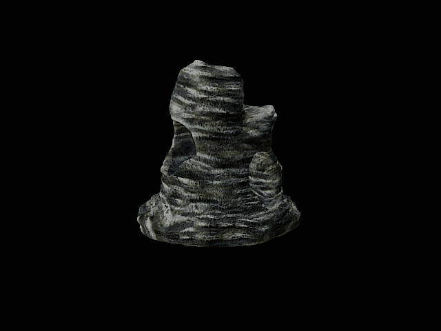 Aquarium / terrarium decoration mountain 3