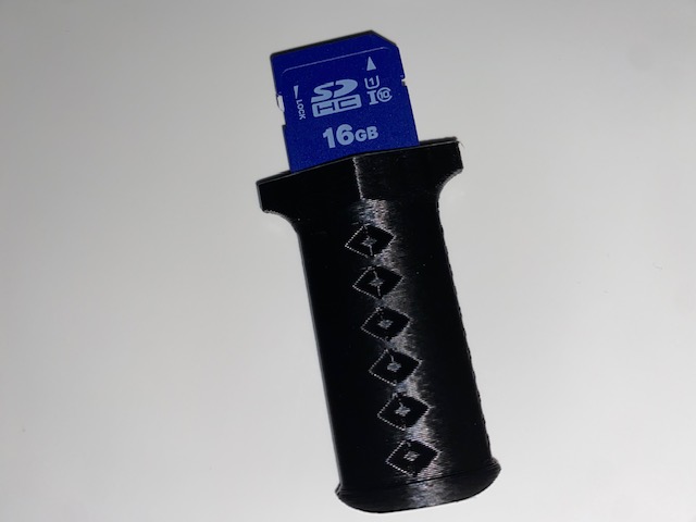 SD card holder ``Broken Sword``
