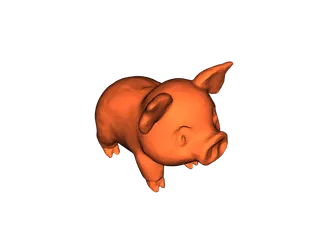 Cute Baby Pig by Mark3DP | Download free STL model | Printables.com