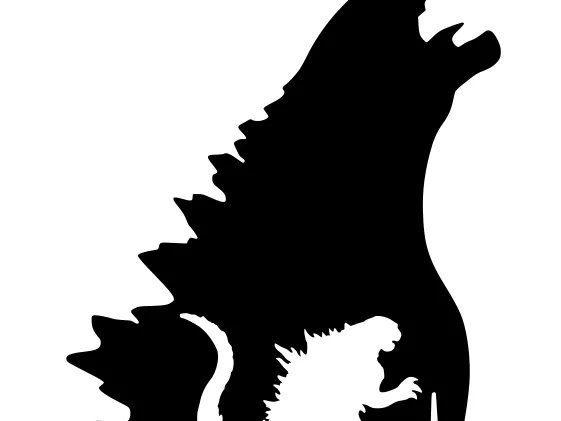 Godzilla Wall art