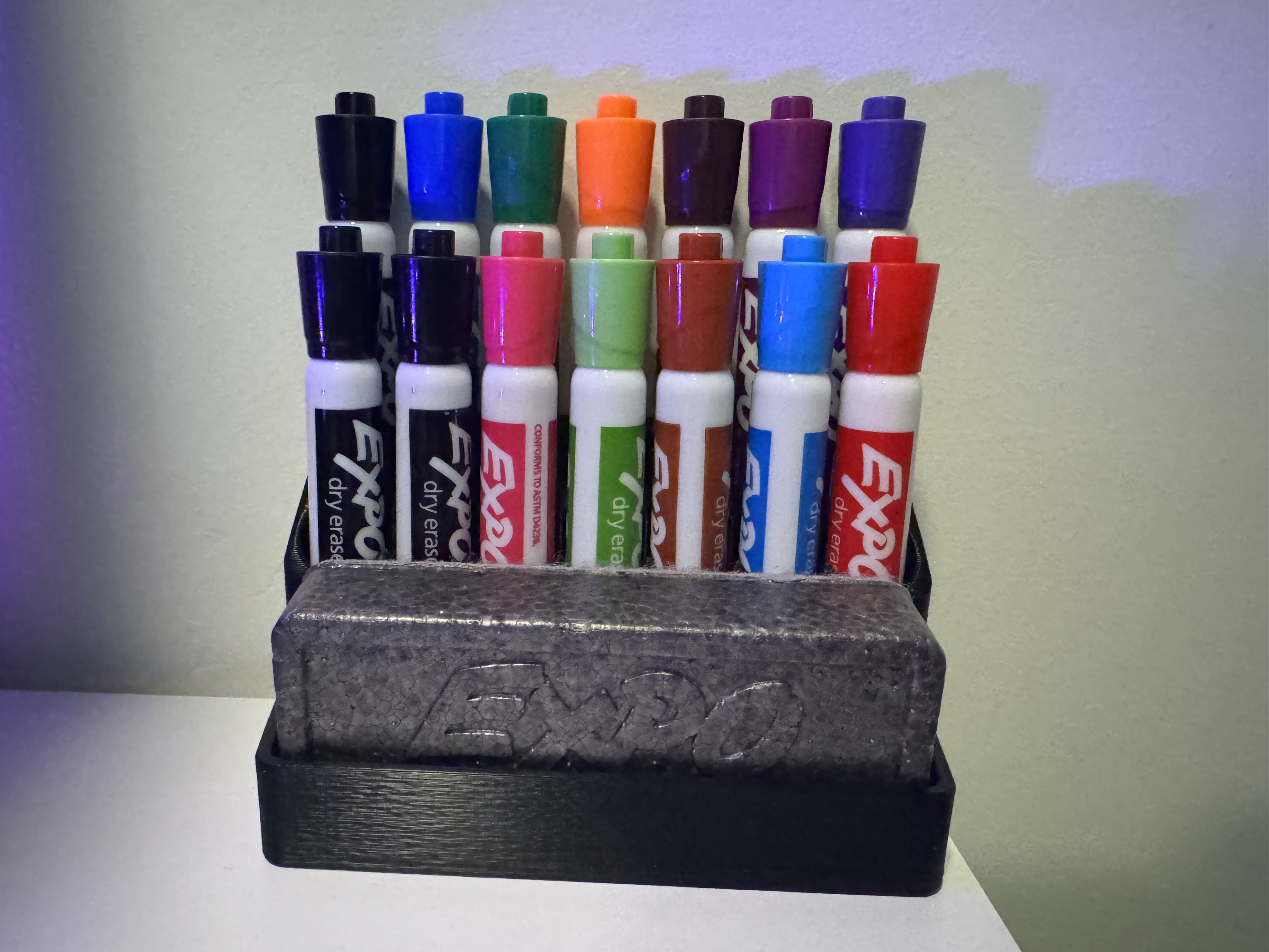 Expo (Dry Erase) Marker and Eraser Holder