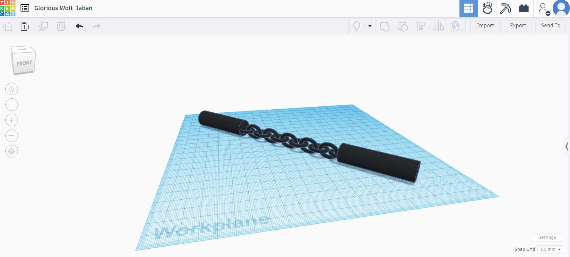 working nunchaku