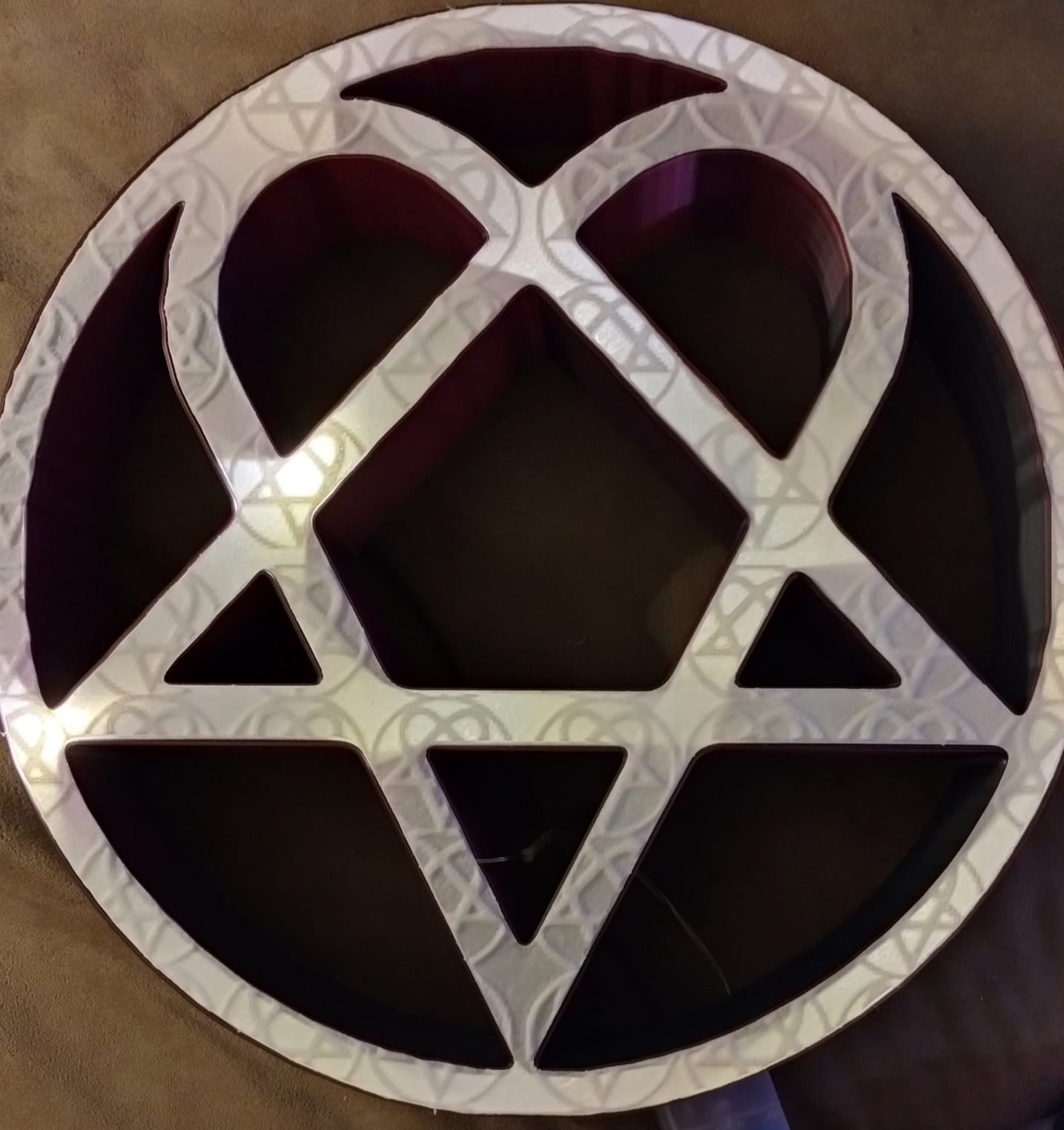 Miniatura 3 do modelo 3D Heartagram Light Box