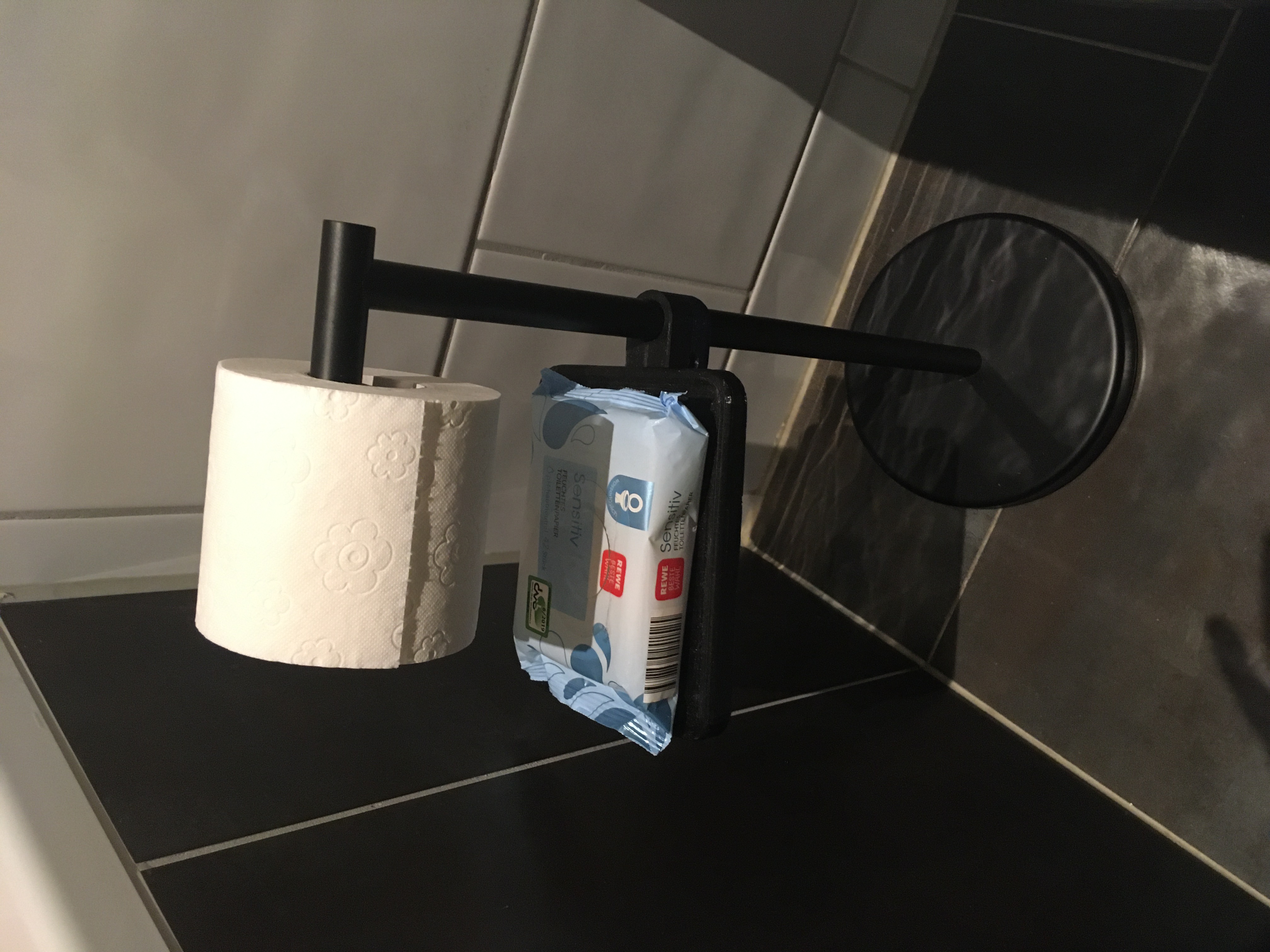 Wet Wipe Holder for Toilet Paper Stand