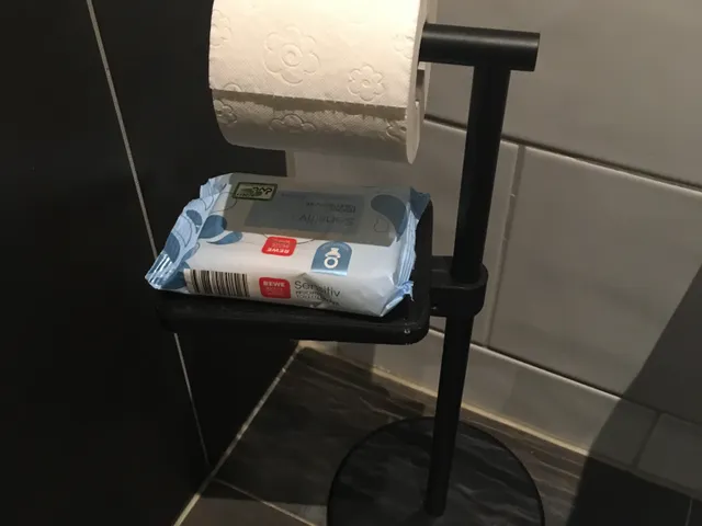 Wet Wipe Holder for Toilet Paper Stand
