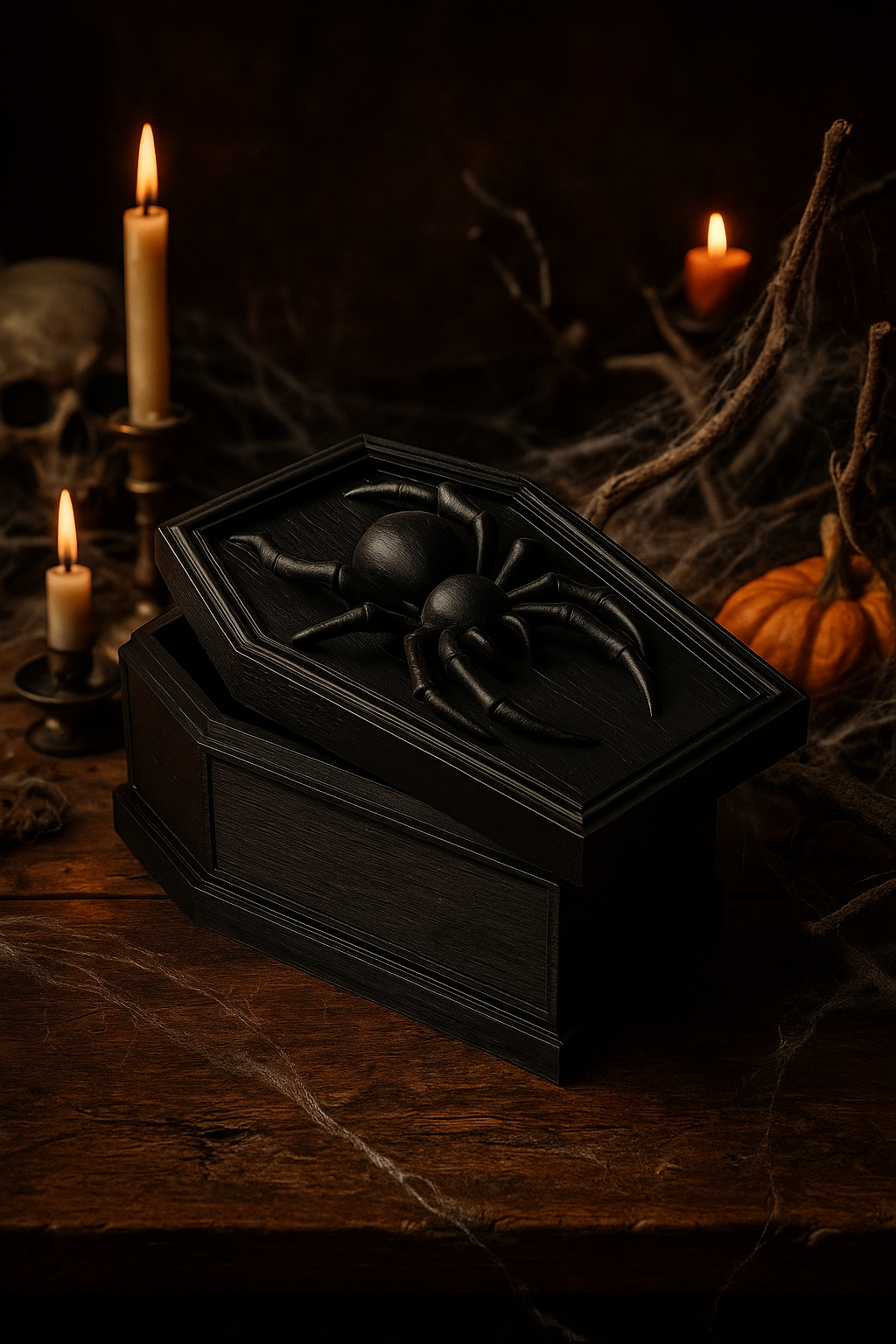 Spider Coffin Box