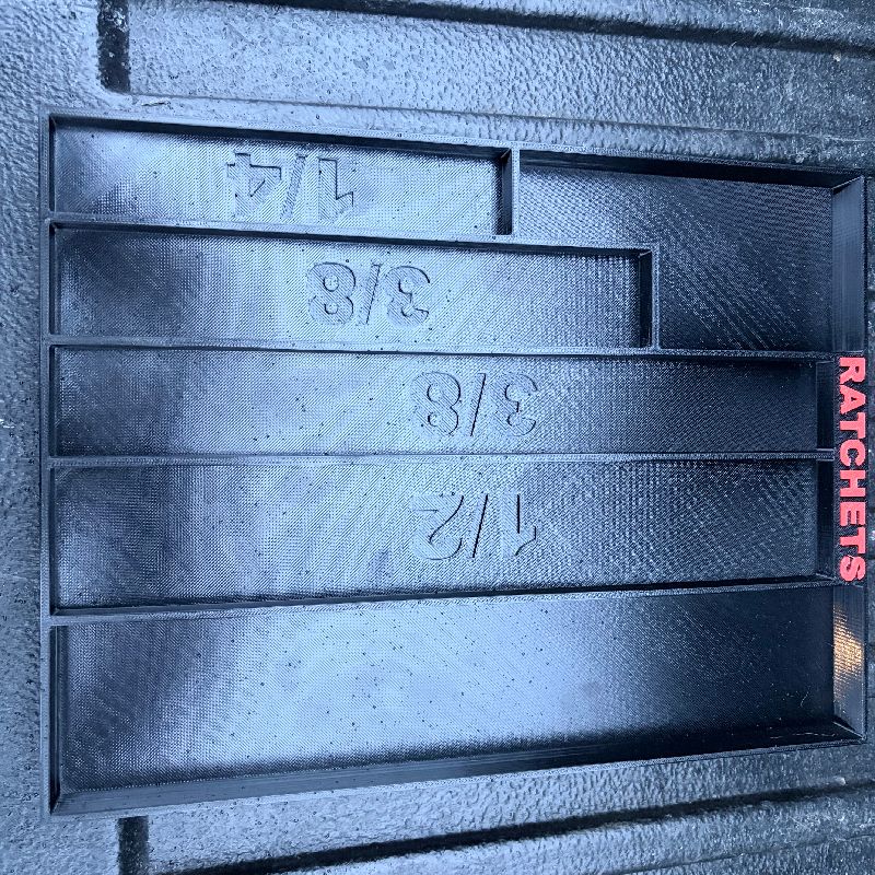 RATCHET WRENCH TOOL BOX ORGANIZER by 3DFIREDESIGNS | Download free STL ...
