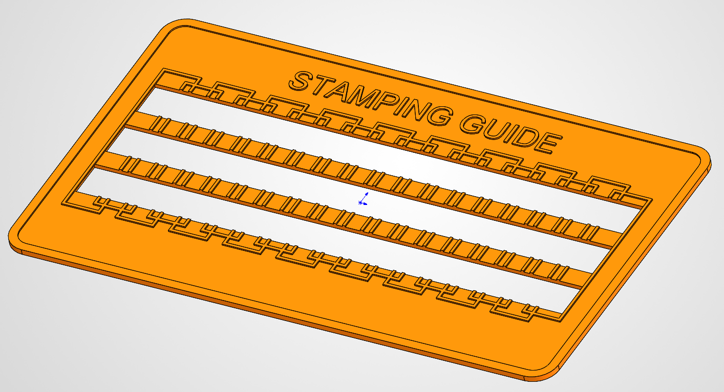 Guide for 5/16" Metal Stamping Kit