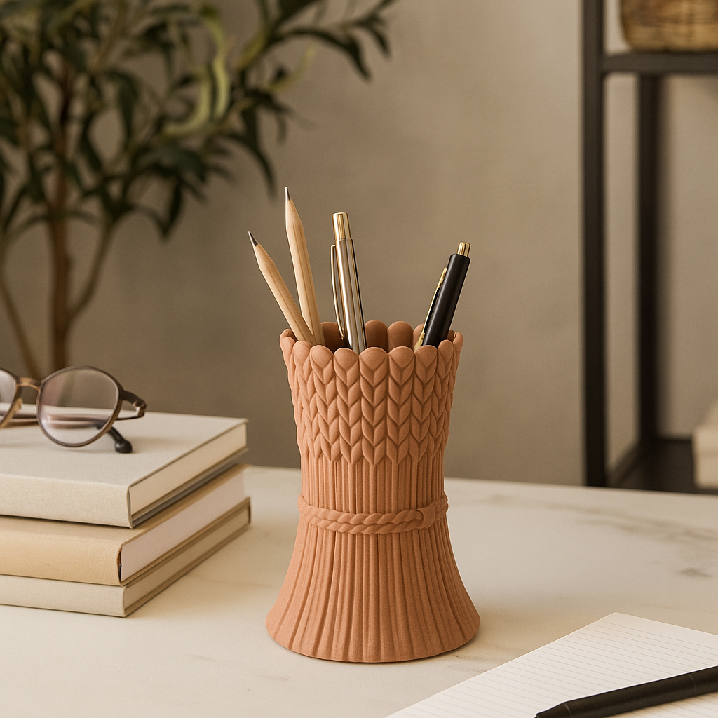 Wheat Sheaf Pen Holder