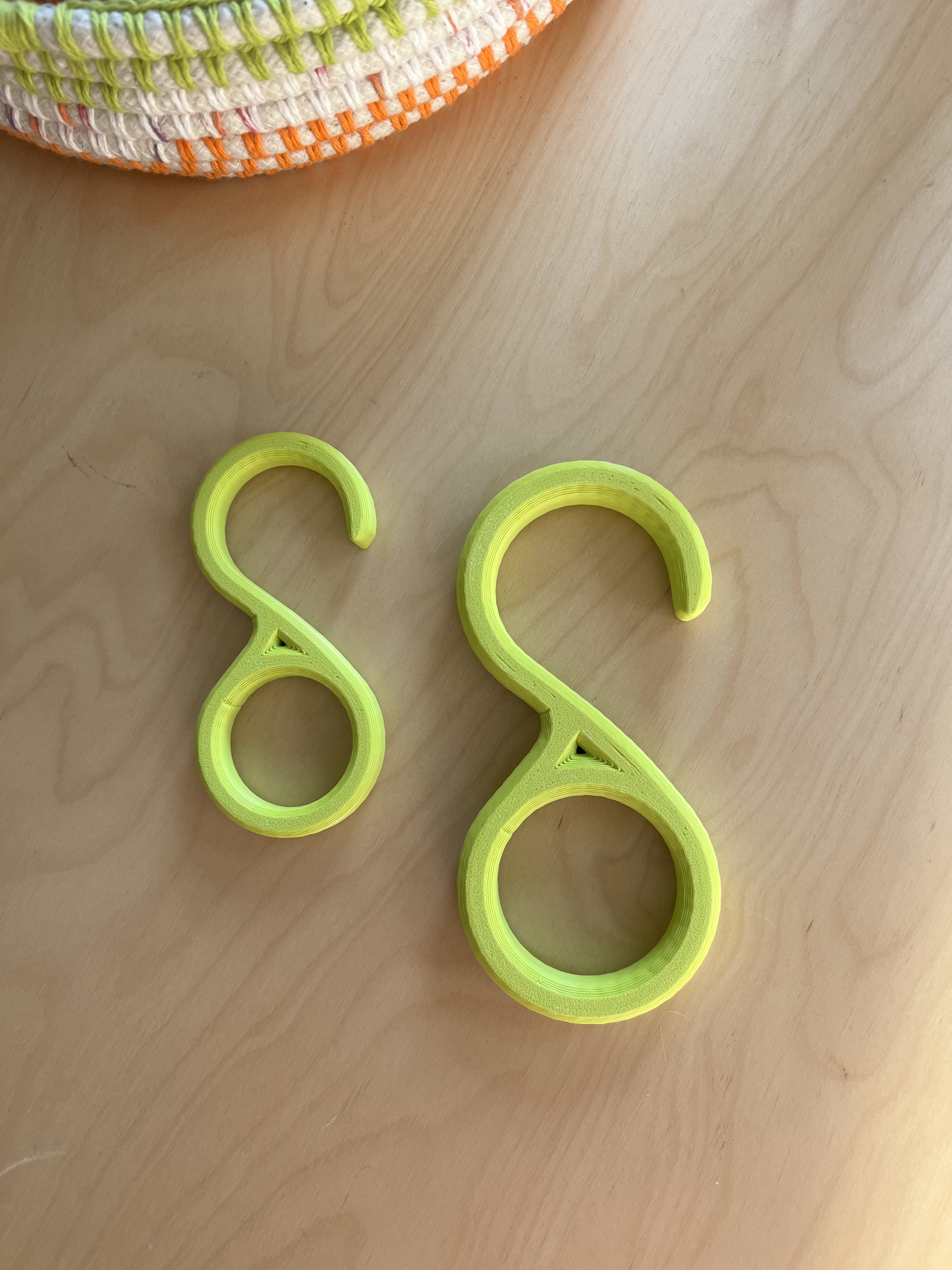 Miniatura 3 do modelo 3D Macrame Ring + Hook