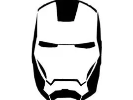 Iron Man Stencil