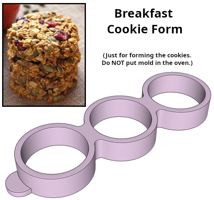 Breakfast Cookie Ring (and Recipe)