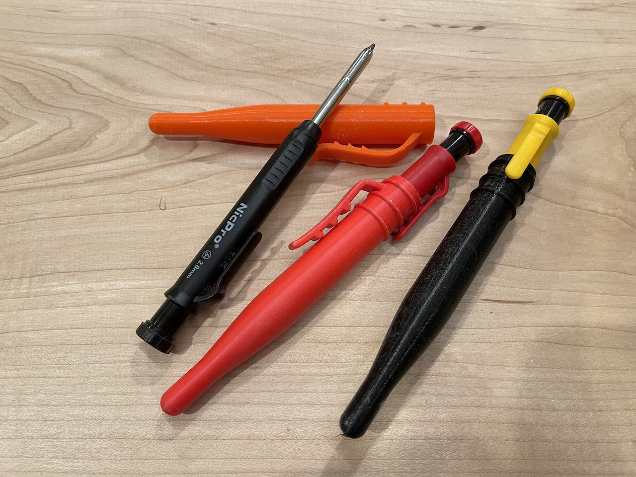 NicPro Carpenter Pencil Holder - Two Versions