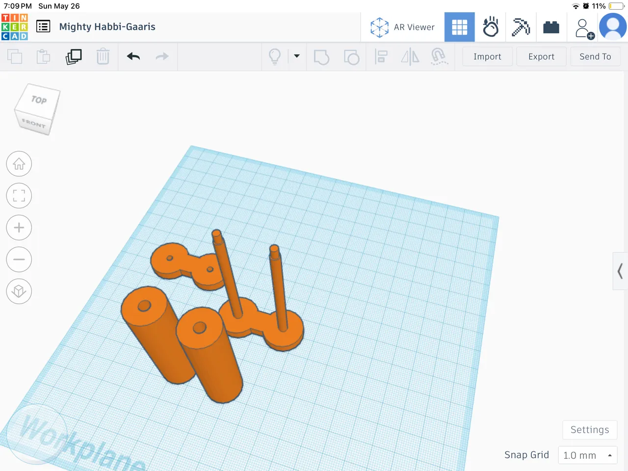 ONO roller fidget by ostrich | Download free STL model | Printables.com