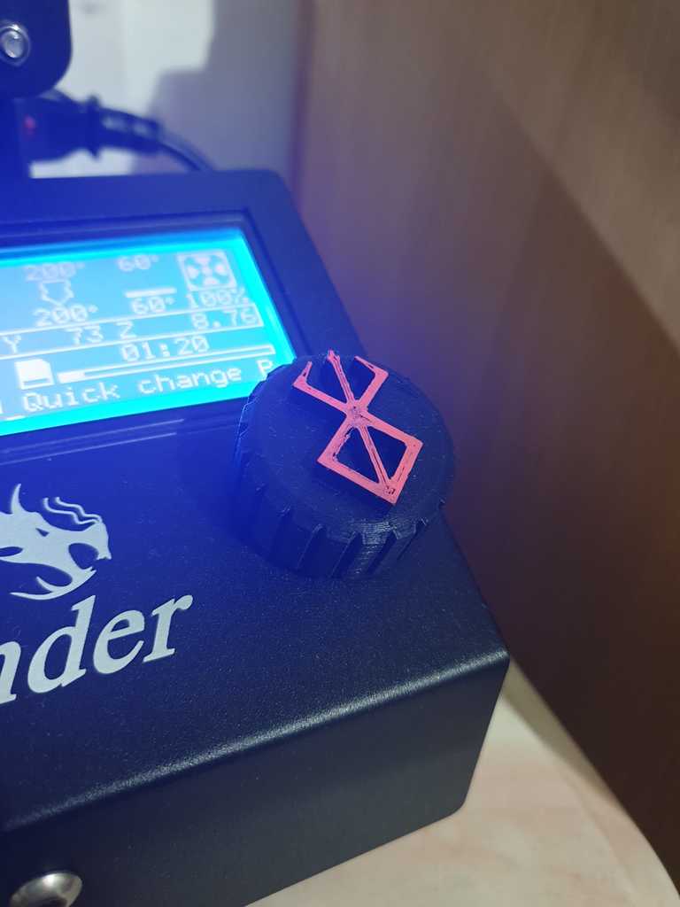 Ender 3 Control Knob Berserk Mark