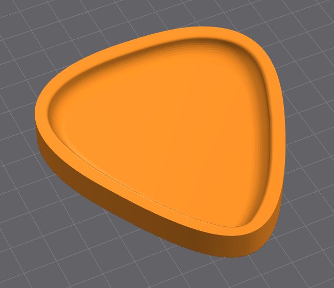 Guitar Pick Plectrum Tray Dish