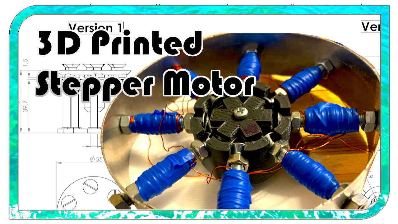 3D printed Stepper Motor by Fraens | Download free STL model ...