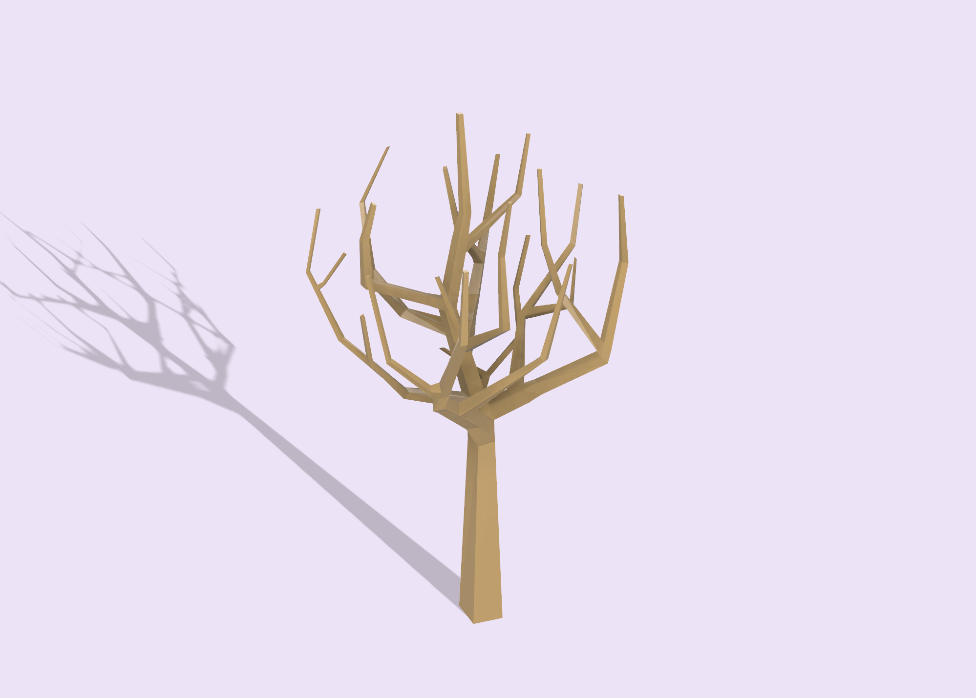 Miniatura 3 do modelo 3D Lowpoly Tree