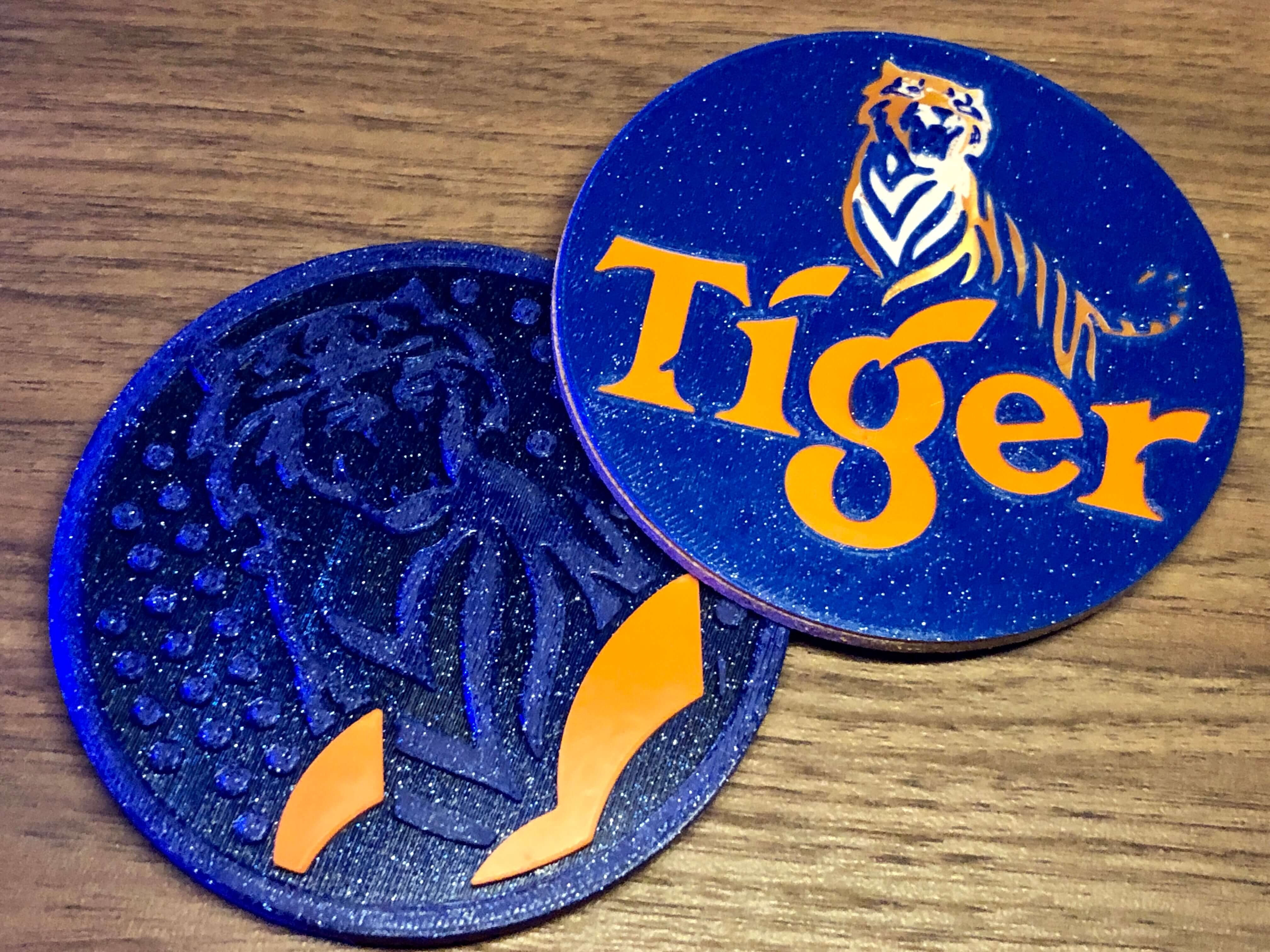 Tiger Beer Coaster - Singapore
