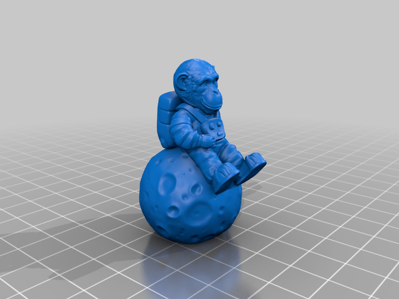 Monkey Astronaut