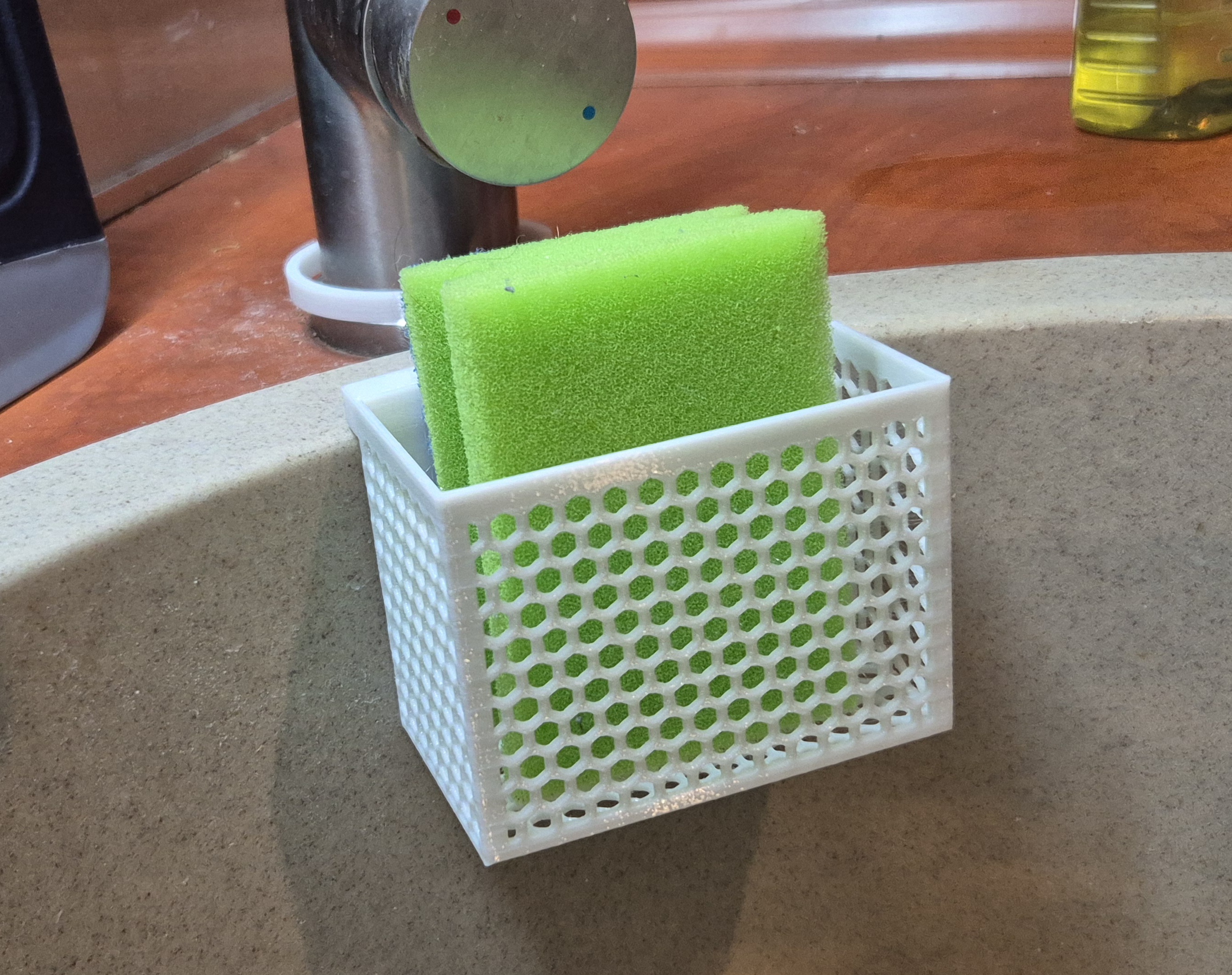 Sponge Basket for Round/Rectang Sinks - Schwammhalter für runde/rechteckige Spülbecken