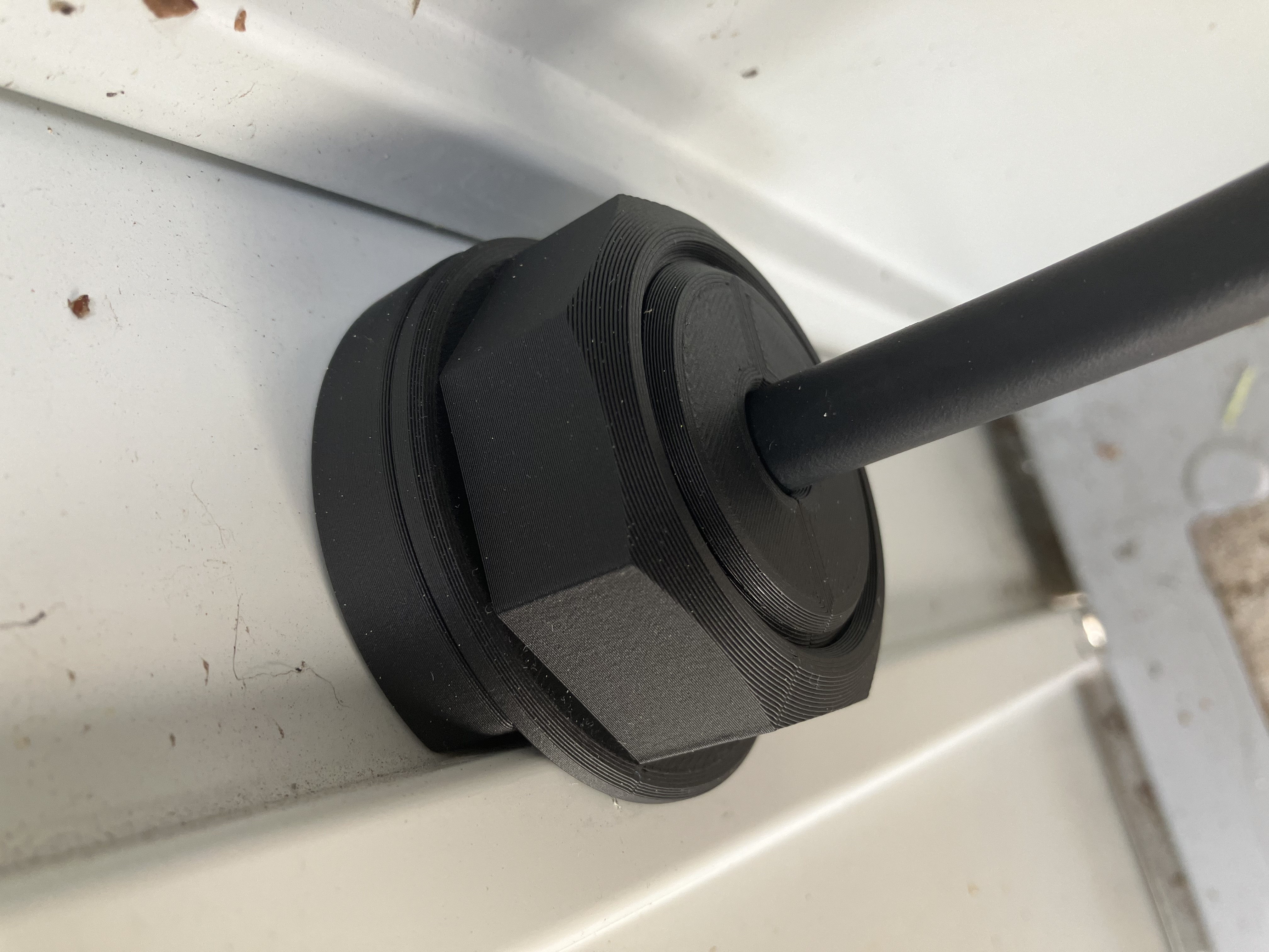 Miniatura 2 do modelo 3D Cable Bushing / Kabeldurchführung (split) - different sizes